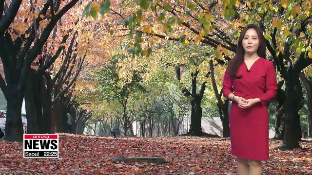 Cold air will bring morning temperatures down to 1 in Seoul and subzero in inland areas