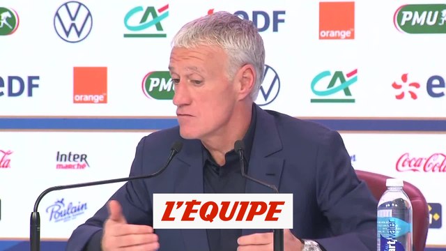 Deschamps s'estime «en droit d'attendre plus» de la part de Dembélé - Foot - Qualif. Euro - Bleus