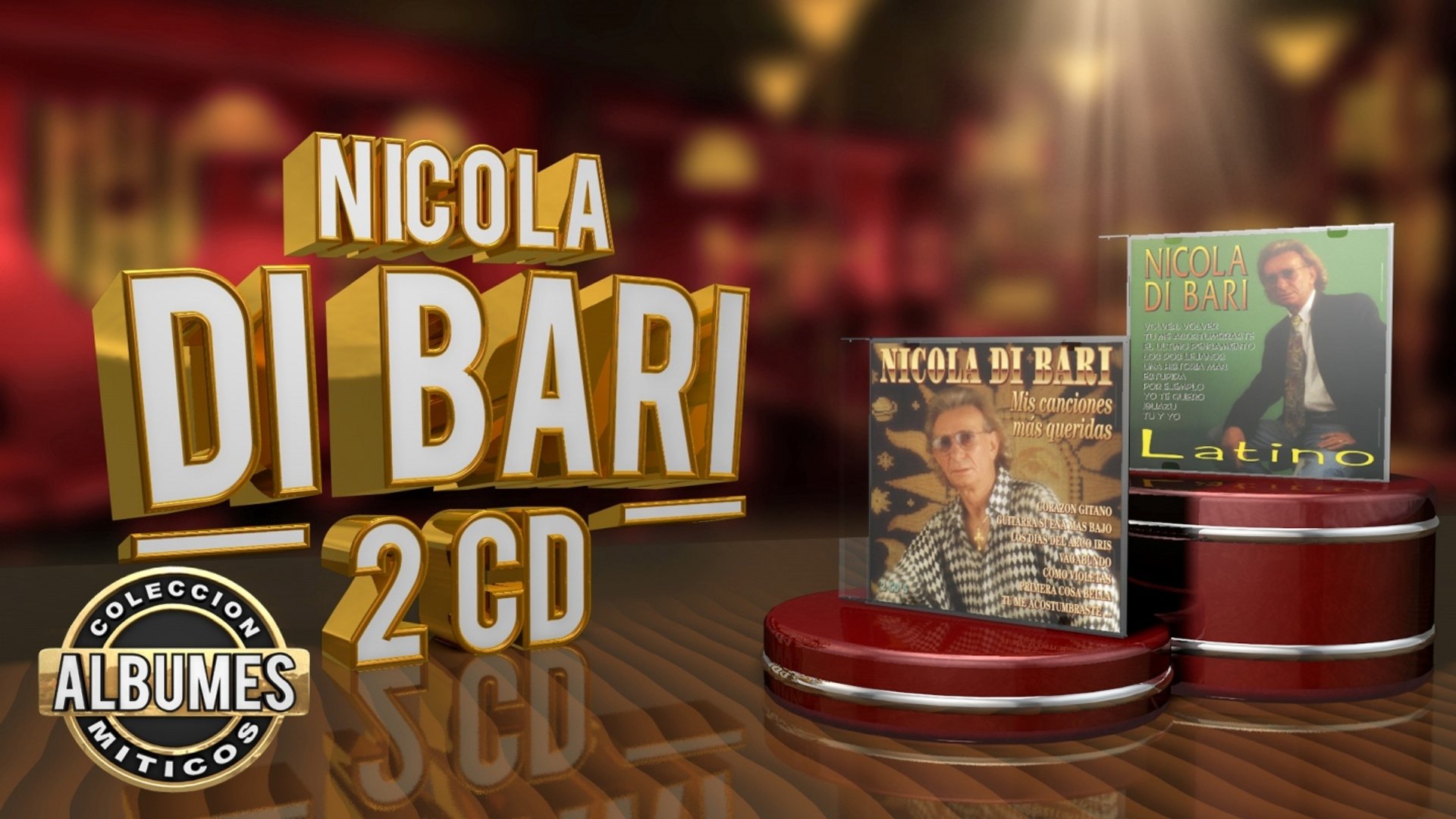 Nicola di Bari - 2 cds - Colección "Álbumes Míticos" - Vídeo Dailymotion