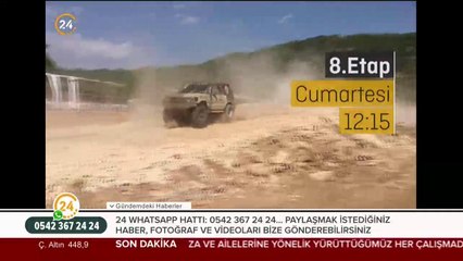 8. Etap cumartesi 12.15'te