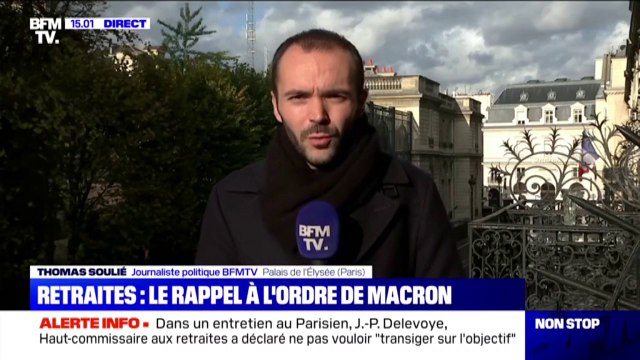 Réforme des retraites: Emmanuel Macron rappelle à l'ordre Jean-Paul Delevoye