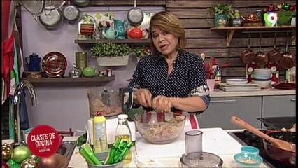 Hoy en Clases de cocina Quipe horneado de cordero y nueces  y Red velvet punch 07/11/2019