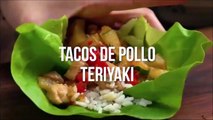 Tacos de Pollo Teriyaki
