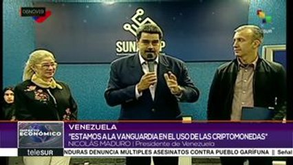 Presidente venezolano inaugura taquilla de intercambio de Petros