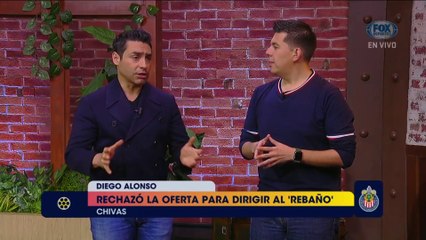 Agenda FS: Diego Alonso le dijo que no a Chivas y ya hay nuevo candidato