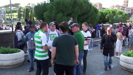 Celtic fans apprehensive after Rome stabbing