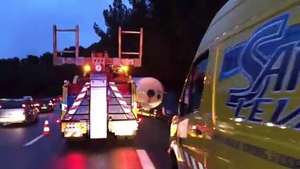 Les deux sorties Lavéra fermées à la circulation