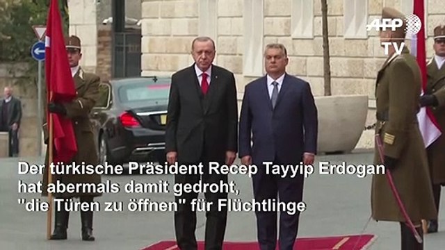 Erdogan droht abermals mit Öffnung der Türen für Flüchtlinge