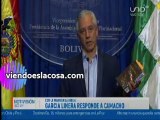 García Linera lee en la biblia un libro que no existe