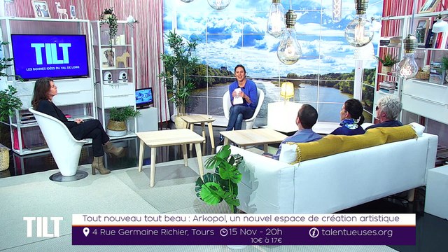 TILT - 07/11/2019 Partie 2 - Tout nouveau tout beau : Arkopol, un nouvel espace de création artistique