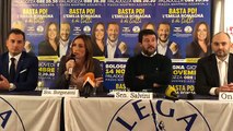 Salvini da Bologna con Lucia Borgonzoni (07.11.19)