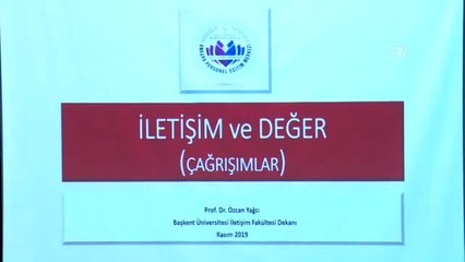 Adalet Bakanlığı personeline "İletişim ve Değer" konferansı verildi