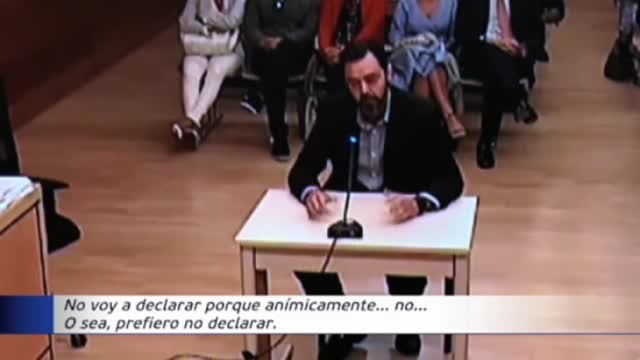 El yerno de la viuda de la CAM rechaza su derecho a la última palabra en el juicio