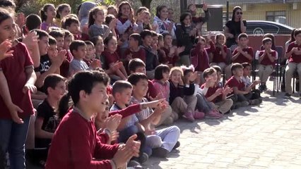 Milli sporculardan selde zarar gören öğrencilere moral etkinliği