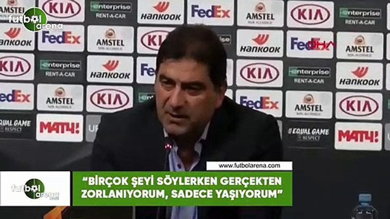 Ünal Karaman: "Birçok şeyi söylerken gerçekten zorlanıyorum, sadece yaşıyorum"