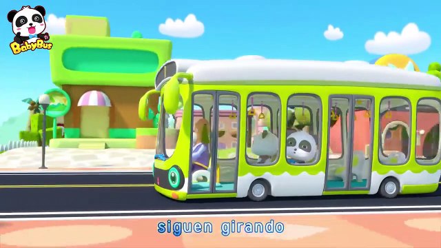 El Tiempo Fuera del Autobús | Canción Infantil | Las Ruedas del Autobús | BabyBus