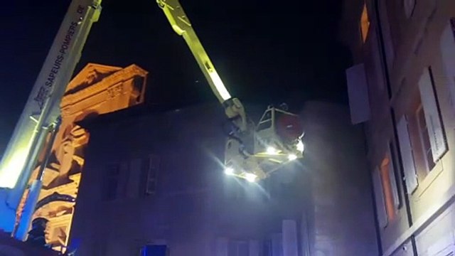 65 sapeurs-pompiers ont participé à l'exercice incendie à la préfecture de Chambéry