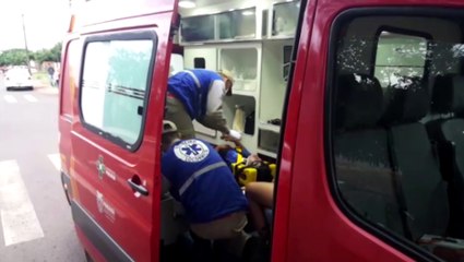 Vectra atropela ciclista de 14 anos no Bairro Periolo