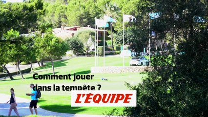 Jouer dans la tempête - Golf - Ch Tour
