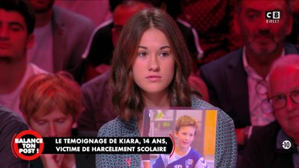 Le témoignage de Kiara, 14 ans victime de harcèlement scolaire : "Ca m'a vraiment détruite"