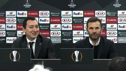 Wolfsberger - Medipol Başakşehir maçının ardından