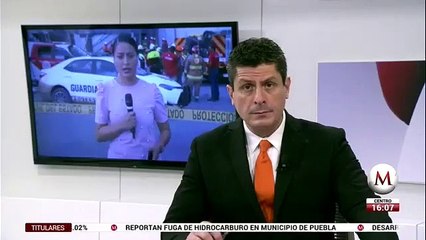 Hombre queda atrapado tras derrumbe en Monterrey