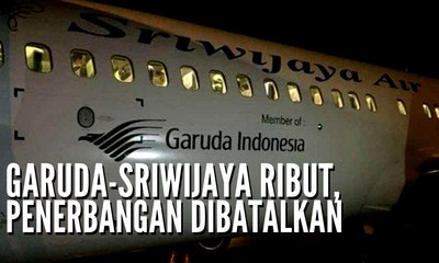 Kisruh Sriwijaya-Garuda, Sejumlah Penerbangan Sriwijaya Air Dibatalkan