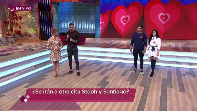 ¡Santiago y Steph tienen mucha química! | Enamorándonos