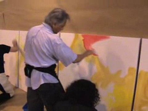 Pintura Colectiva Abrazando Puentes , INTEGRA, 2007