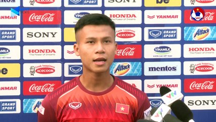 Hậu vệ Lê Ngọc Bảo tự tin trước áp lực cạnh tranh một vị trí tham dự SEA Games 30 | VFF Channel