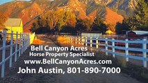 Bell Canyon Acres Equestrian Estates, Sandy Utah horse property for sale by John Austin at 801-890-7000