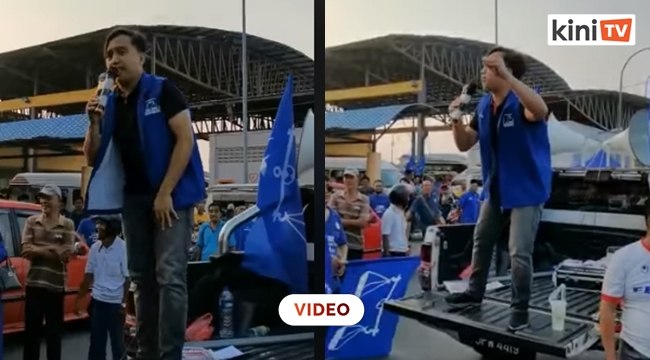 Pemuda Melayu BN ceramah dalam bahasa cina