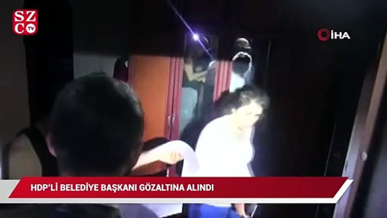 HDP’li belediye başkanı gözaltına alındı