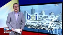 BOI: Investment pledges, dumoble mula Enero hanggang Setyembre