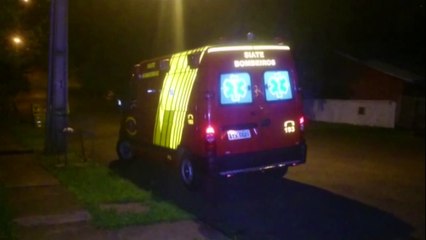 Mulher é socorrida após sofre de queda de mesmo nível na Vila Tolentino