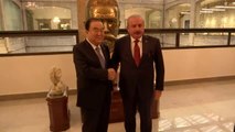 TBMM Başkanı Şentop, Güney Kore Ulusal Meclis Başkanı Sang ile görüştü