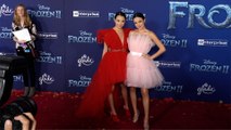 Veronica Merrell and Vanessa Merrell “Frozen 2” World Premiere Red Carpet