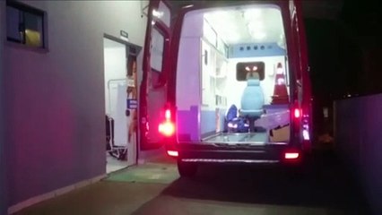 Mulher sofre queda na BR-467 e é socorrida pela equipe do Siate