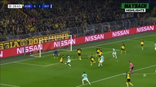 Highlight liga champions dortmund vs inter milan 2019/2020