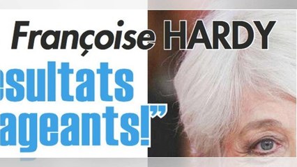 Françoise Hardy, cancer de la peau, grande annonce