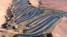 Xinjiang’s long and winding road with more than 600 hairpin bends