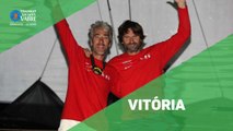 Chegada do campeão da Multi50 da Transat Jacques Vabre