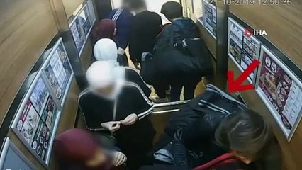 Rezidanstaki dolaptan 3 milyon TL çıktı ! O anlar kamerada