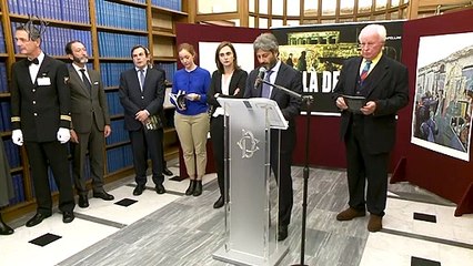 Roma - Inaugutata la mostra Cade il muro di Berlino (07.11.19)