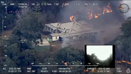 Bushfires rage across Australia's east