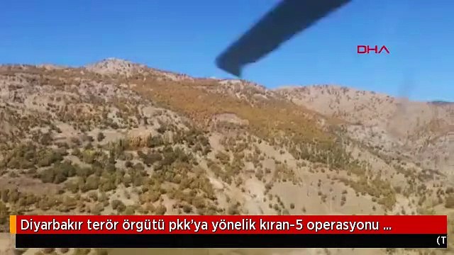 Diyarbakır terör örgütü pkk'ya yönelik kıran-5 operasyonu başladı-2