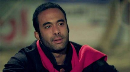 باسم سمرة يرثي هيثم احمد زكي بتأثر شديد في جنازته