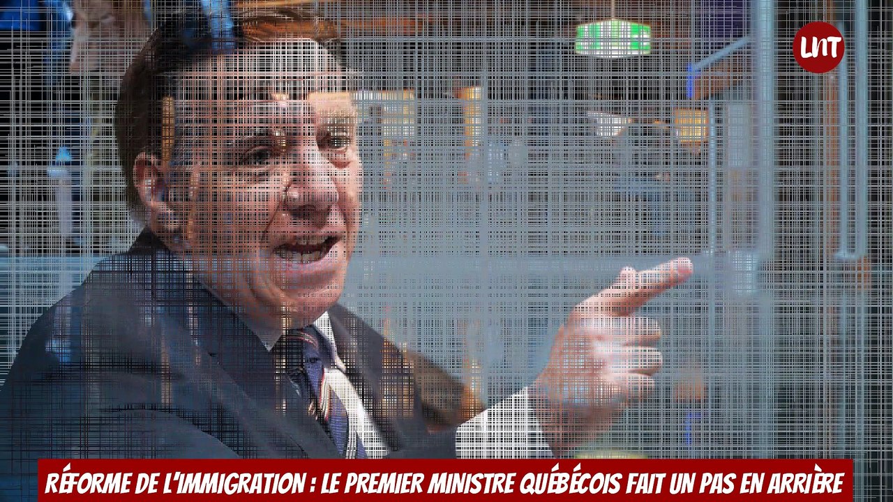 Réforme de l’immigration :  le premier ministre québécois fait un pas en arrière