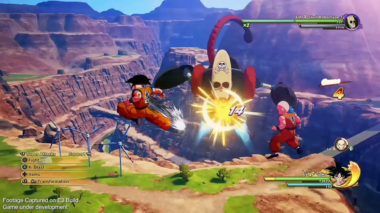 Dragon Ball Z Kakarot - Trailer personnages, supports et aventure