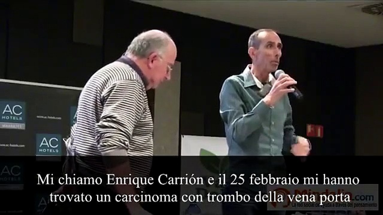 Cancro curato con alimentazione e Kalanchoe - Testimonianza di Enrique Carriòn